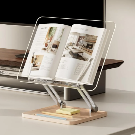 Acrylic book stand